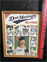 Don Mattingly Signed Ritz 11x14 Poster