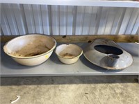 Enamel ware and bed pan