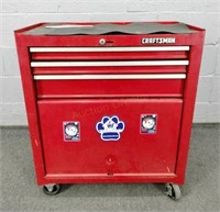 Craftsman Metal Toolbox On Casters