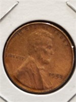 1953 wheat Penny