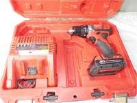 Milwaukee Cordless Drill/Charger/Battery Works