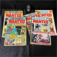 Wanted DC Bronze Age Comic Lot w/#1 Issue