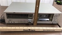 JVC stereo cassette deck
