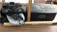RCA cd player & Sony alarm clock cd player