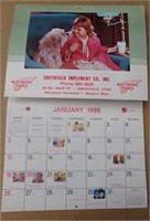 1986 Smithfield Implement Calendar