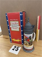 13" TALL ROBERT E. LEE CIVIL WAR STEIN