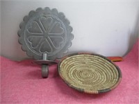 Primative Wall Hanger and Basket