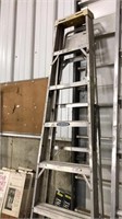 WERNER 7 FT PAINT ALUM LADDER