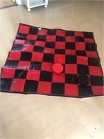 Large outdoor checker set #88