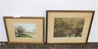 (2) WALLACE NUTTING PRINTS