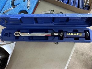 Carlyle 1/4" drive torque wrench