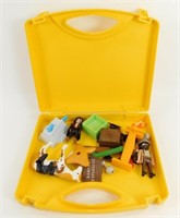 Vintage Playmobil Set in Original Carrying Case -