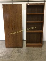 Wood laminate cabinet & wood laminate shelves