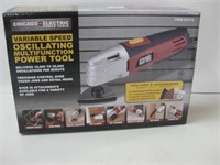 Chicago Electric Oscillating Multi Tool Powers Up