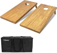 GoSPORTS REGULATION SIZE WOODEN CORNHOLE BOARDS