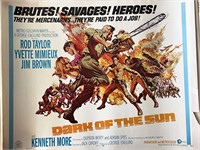 Dark of the Sun 1968 vintage movie poster