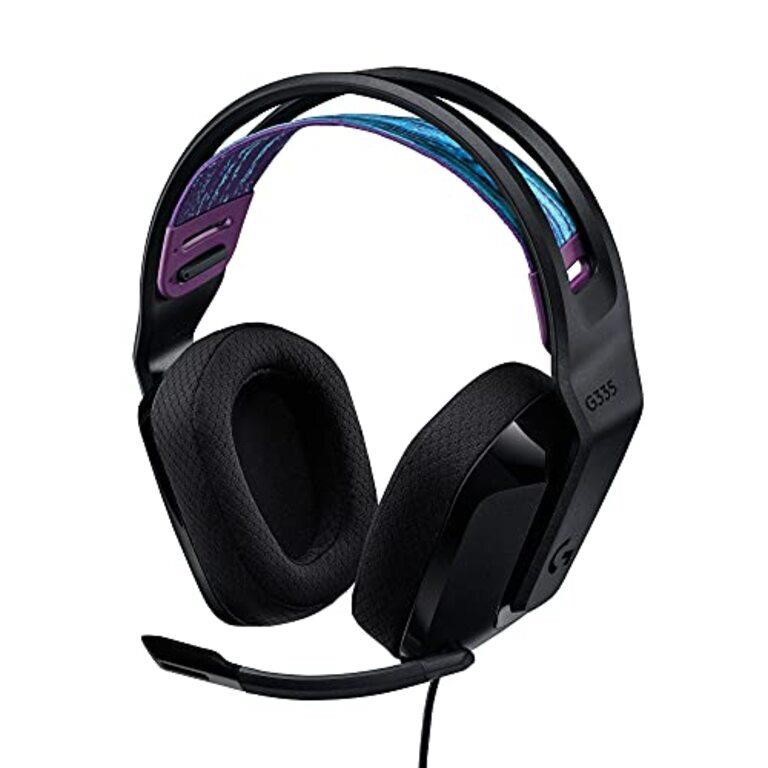 Logitech G335 Wired Gaming Headset, with