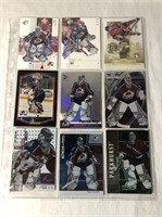 9 Patrick Roy Hockey Cards