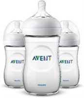 PHILIPS AVENT 3Pack 9oz Natural Baby Bottles