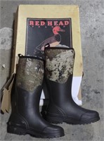 Red Head Brand Men's Camo Utility Rubber Boots