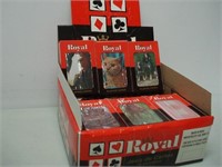 ROYAL Playing Cards **BOX OF 24 PER LOT**