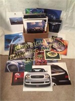 CAR BROCHURES - 80's & 90's LUXURY BADGES W/BMW, A