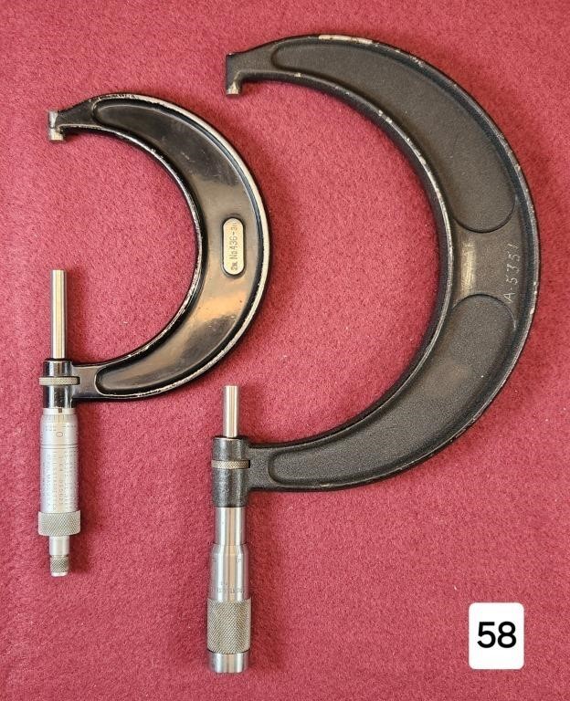 B&S & Starrett Micrometers