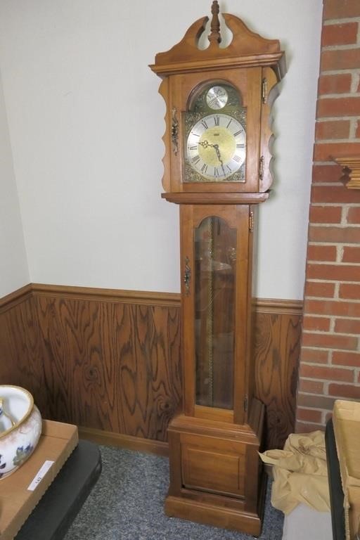 Grandfather Clock, made by Archie Graber 1976