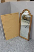 Mirror & Bulletin Board