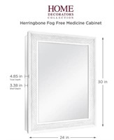 HDC 24"X30" Rectangular Medicine Cabinet w/ Mirror