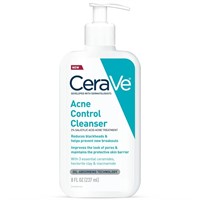CeraVe Acne Face Wash  Acne Cleanser with Salicyli