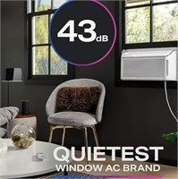 GE Profile Ultra Quiet Window Air Conditioner 8,20