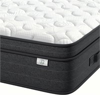 koorlian Full Size Mattress 12 Inch, Hybrid Full M