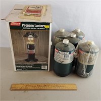 Coleman Propane Lantern & Propane Tanks