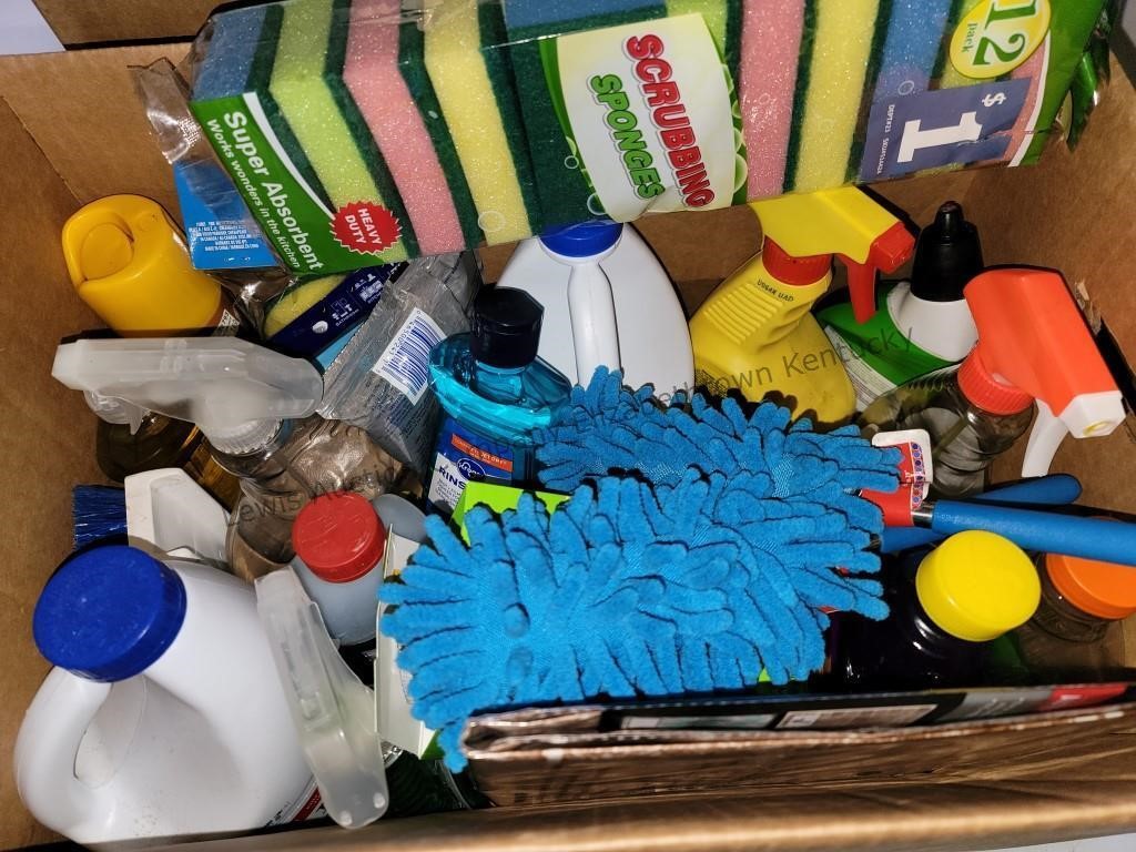 household cleaning supplies bundle lot