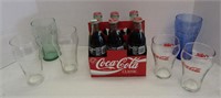 Coca-Cola Glasses & Hot August 6 Pack