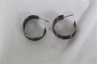 Pair of Sterling Earrings