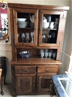 Small Country Style China Cabinet