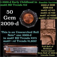 ANACS COOL Roll of 2009-d Inaugural Edition Lincol