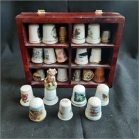 Thimble Collection - Loose and in Stand