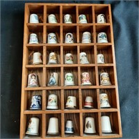 Thimble Lot with Display Stand