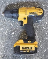 Police Auction: Dewalt Drill With Battery