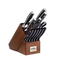 Open Box Vida by PADERNO Stainless Steel Knife Blo