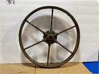 Antique Steel Wheel 16"