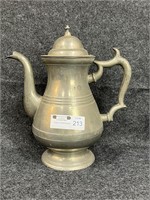 Antique Bailey & Putnam Pewter Teapot