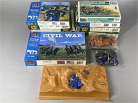 IMEX & ESCI MINIATURE PLAYSET FIGURES W/ BOXES