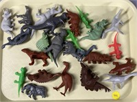 VINTAGE PREHISTORIC DINOSAUR PLAYSET FIGURES