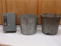 two Old Pails
