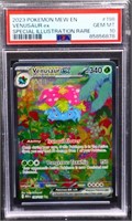 Graded gm mint 2023 Pokemon Venusaur special card