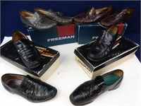 4 Pair Men's Freeman Brand Shoes size 10N